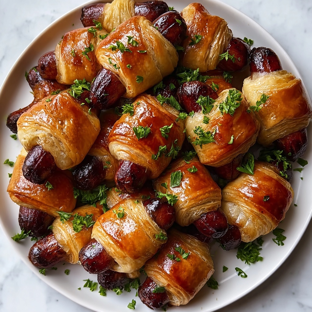 Glazed Pigs In a Blanket Recipe - Recipe Image