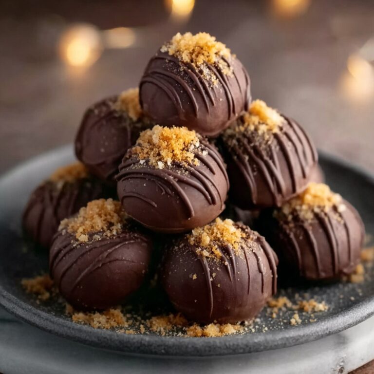 Chocolate Covered Gingerbread Truffles Recipe