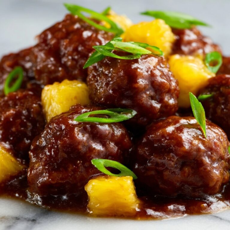 Crockpot Sweet and Sour Meatballs Recipe