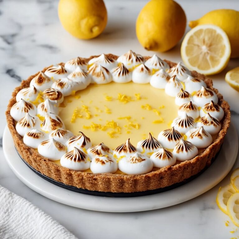 Triple Lemon Meringue Cheesecake Recipe