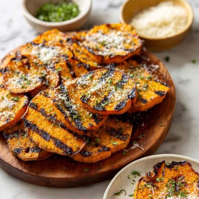Crispy Smashed Sweet Potatoes Parmesan Recipe