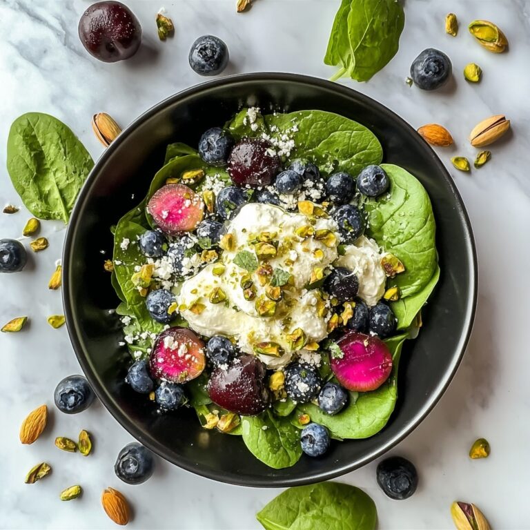Blueberry Pistachio Spring Salad Recipe