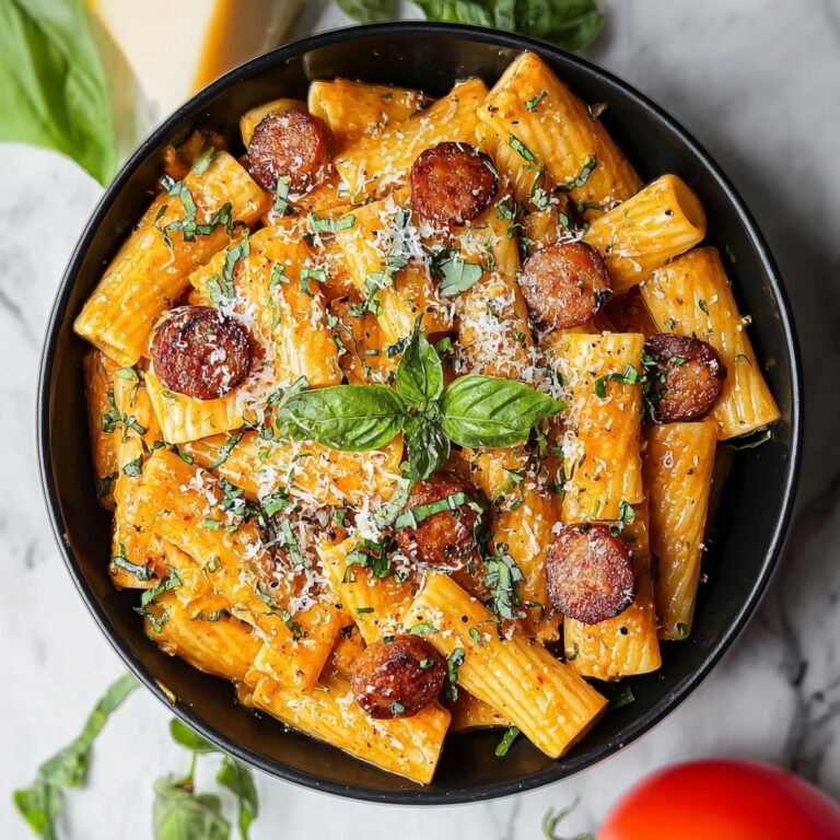 Italian Sausage Rigatoni Pasta Recipe