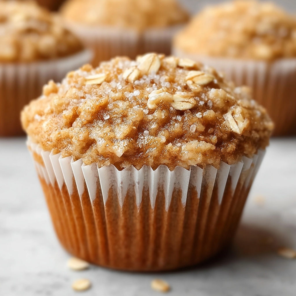Breakfast Oatmeal Cupcakes Recipe - Recipe Image