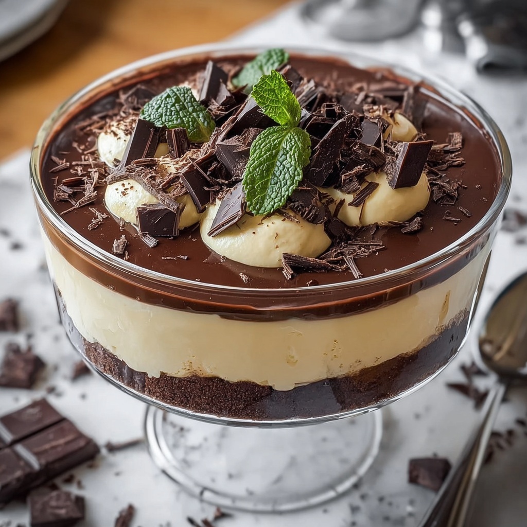 Baileys Chocolate Cheesecake Trifle Recipe - Recipe Image