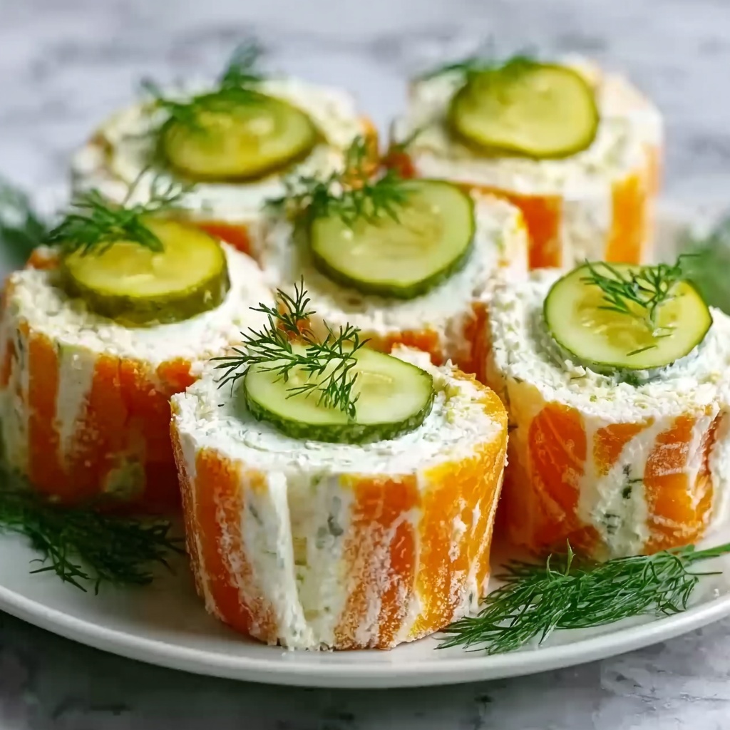 Lazy Cream Cheese Pickle Rolls Recipe - Recipe Image