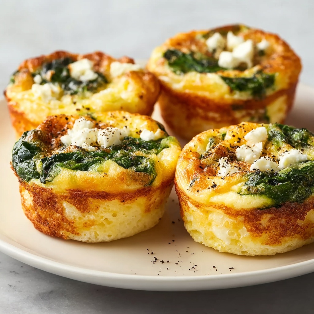 Spinach Quiche Muffins Recipe - Recipe Image