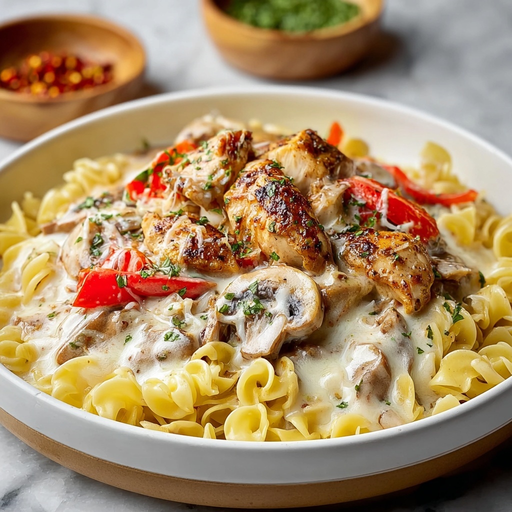 Chicken Pasta Casserole Recipe - Recipe Image