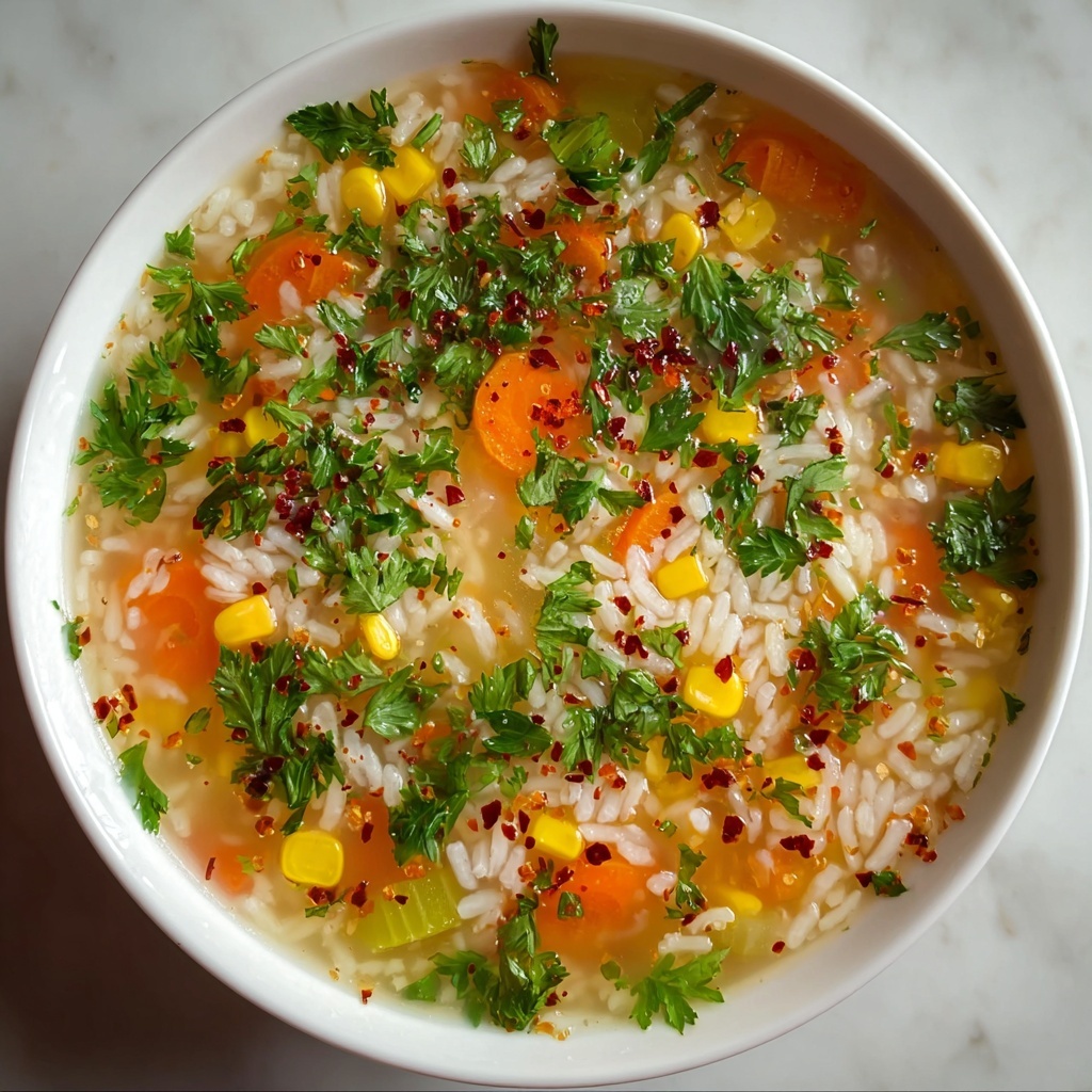 Savory Soup Rice Recipe - Recipe Image