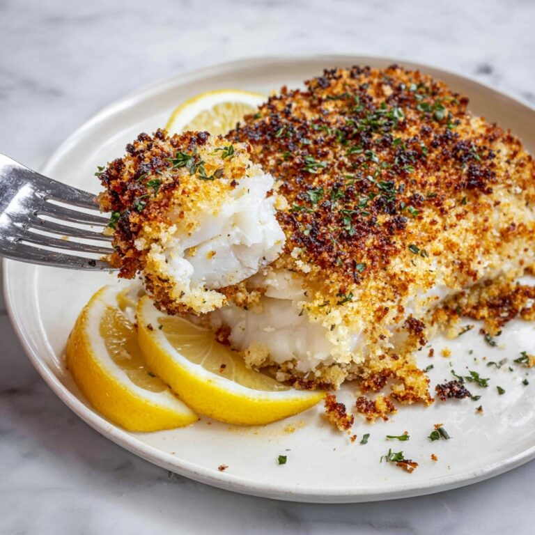 Crispy Baked Halibut Recipe
