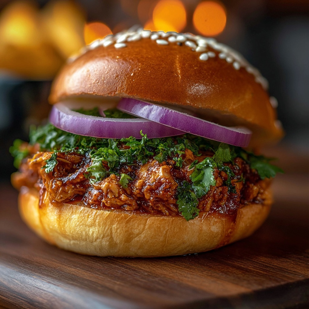 Cajun Chicken Sloppy Joes: A Spicy Twist on a Classic Recipe - Recipe Image