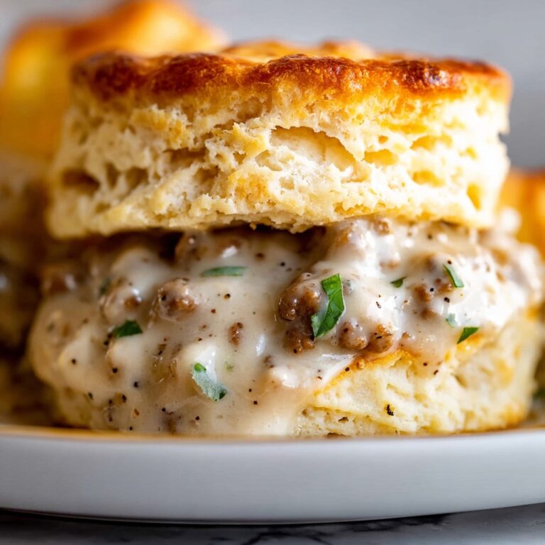 Homemade Biscuits and Sausage Gravy Recipe