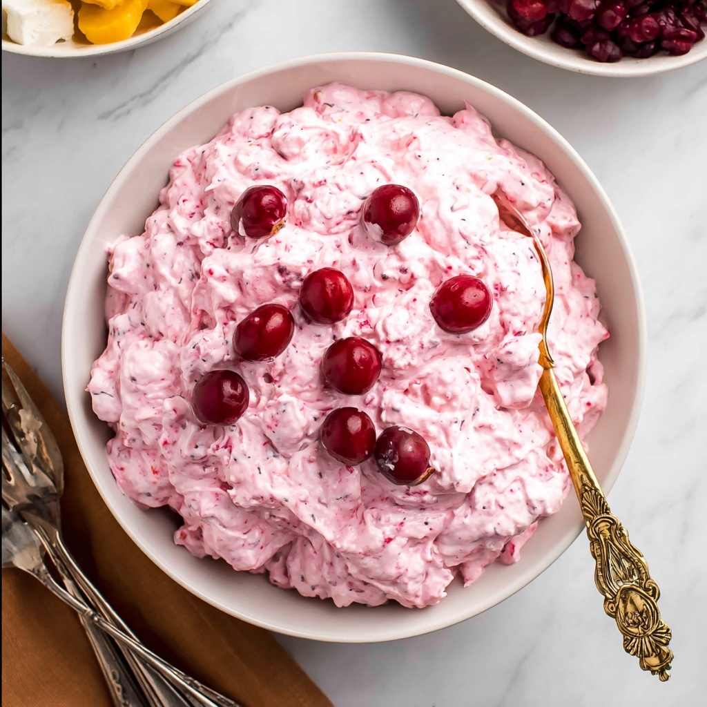 Cranberry Fluff Salad Recipe - Recipe Image