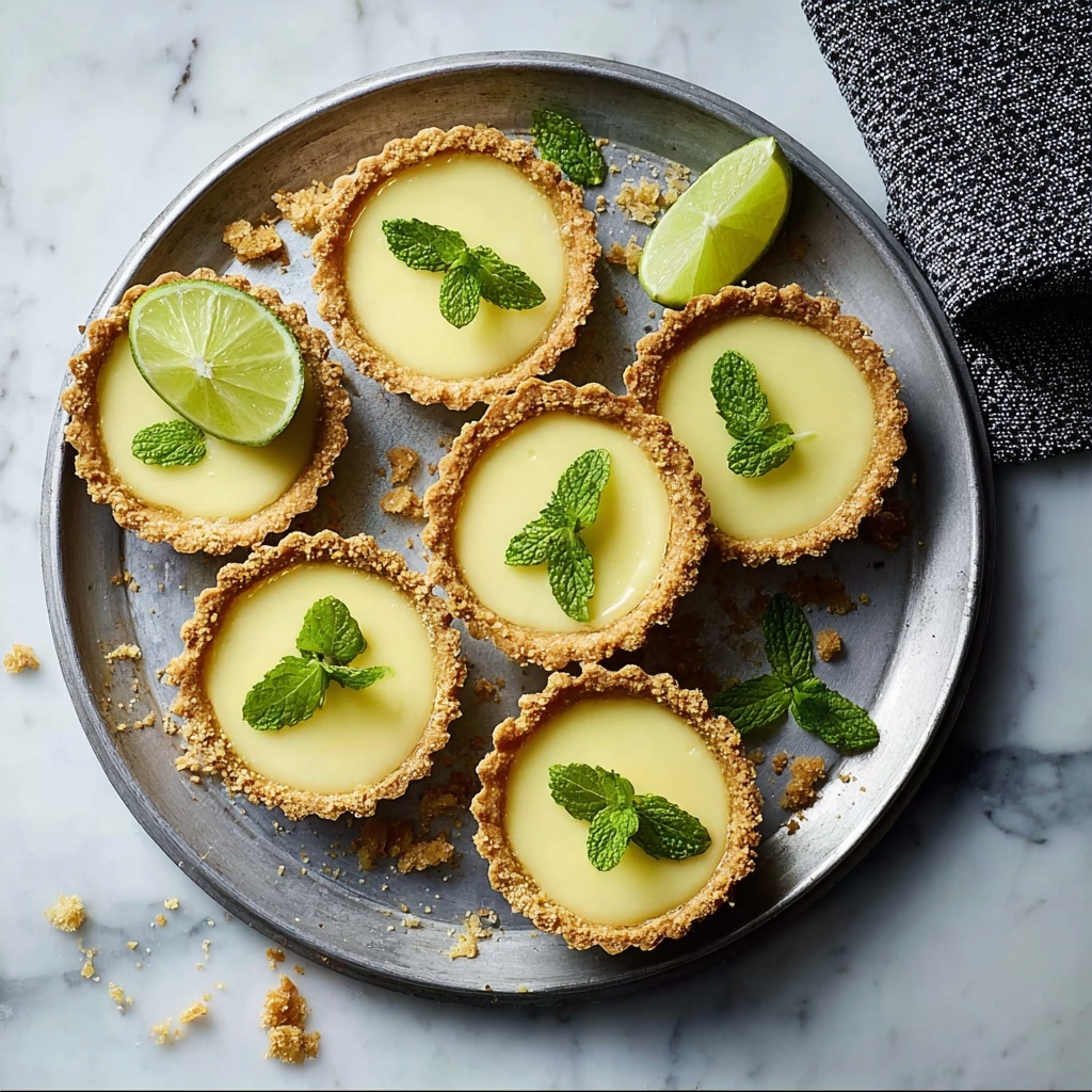 Lime, Mint and Rum Tarts: A Refreshing Twist on Dessert Recipe - Recipe Image