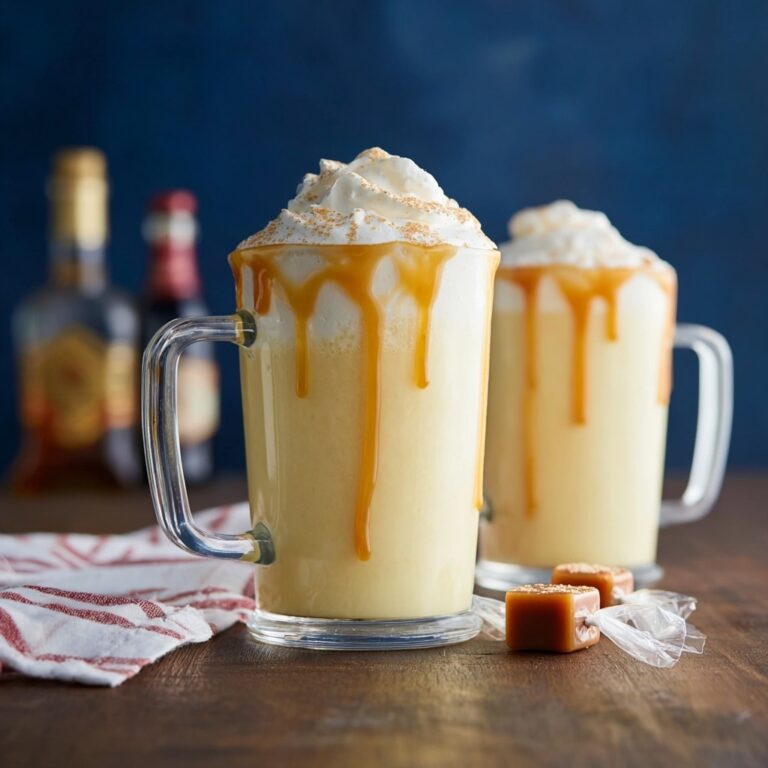 Salted Caramel Eggnog Recipe