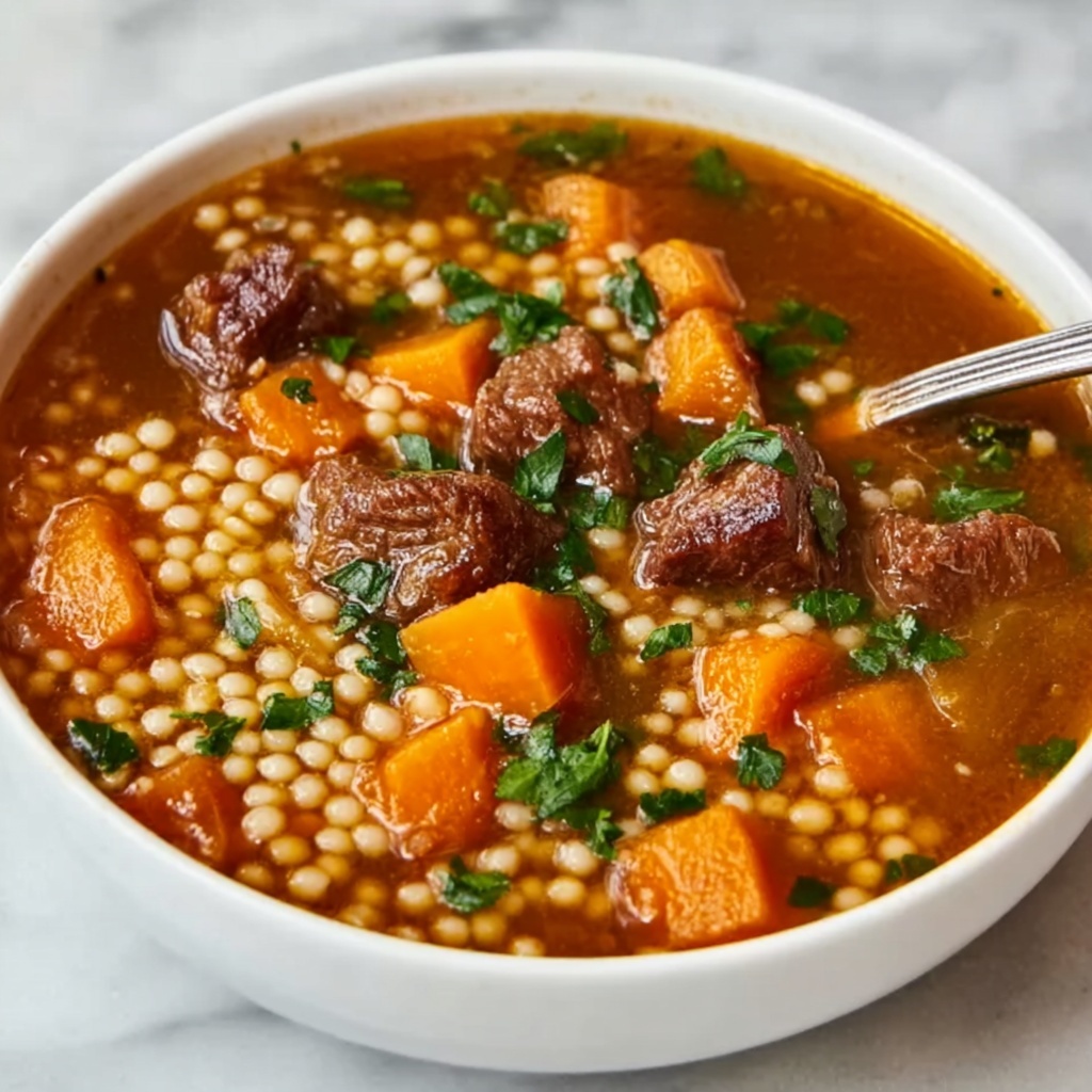 Beef Barley Soup Recipe - Recipe Image