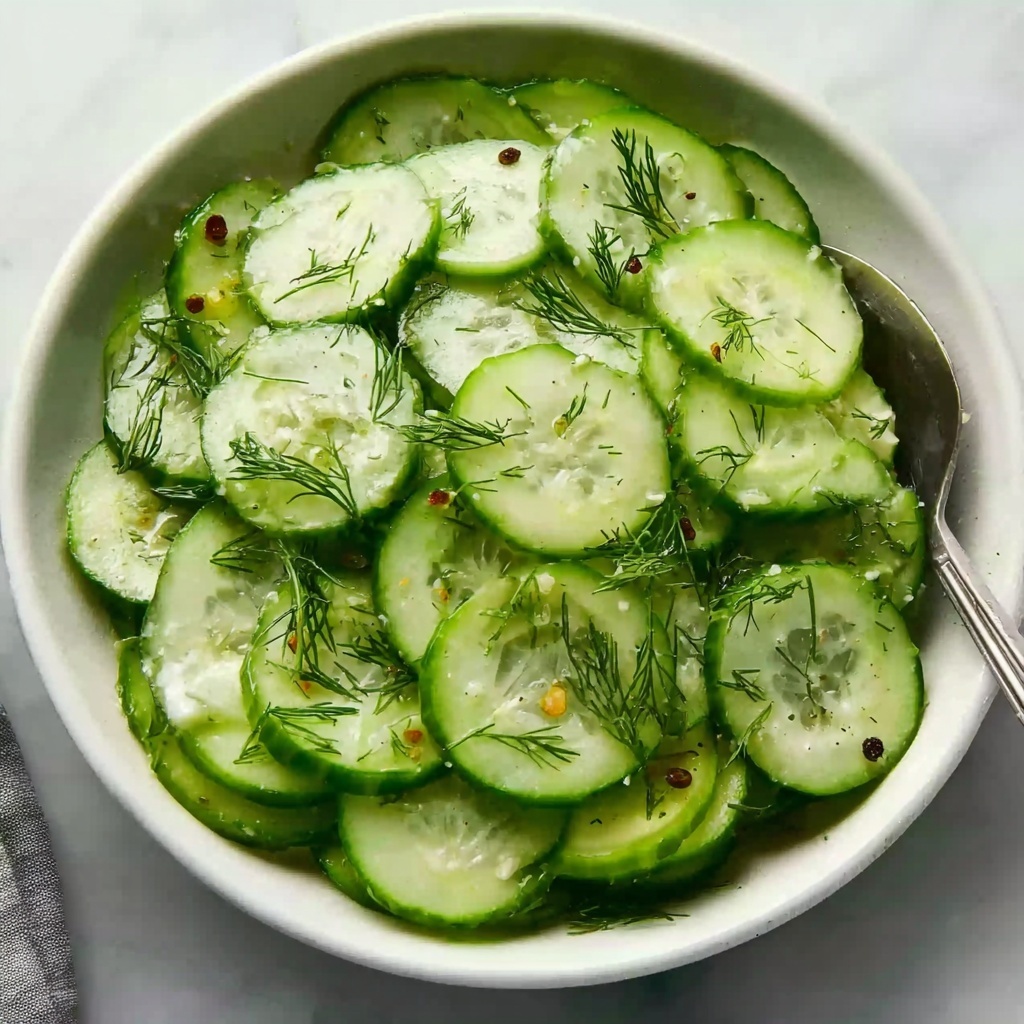Cucumber Dill Salad Recipe - Recipe Image