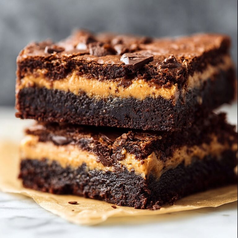 Peanut Butter Fudge Brownies Recipe