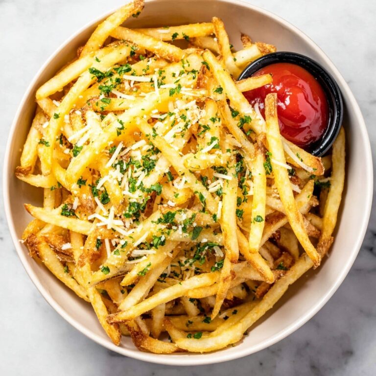 Garlic Parmesan Fries Recipe