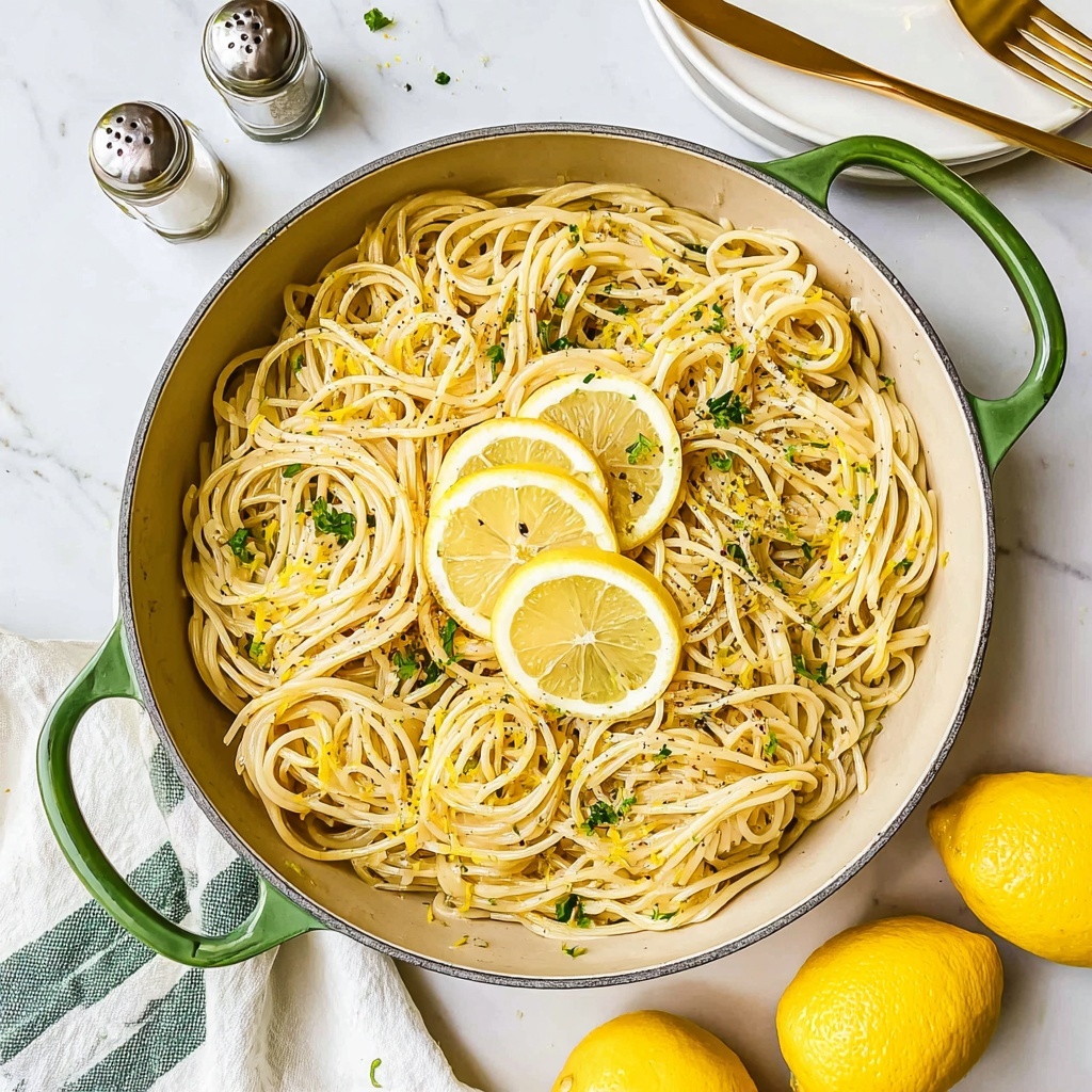 Lemon Pasta Recipe - Recipe Image