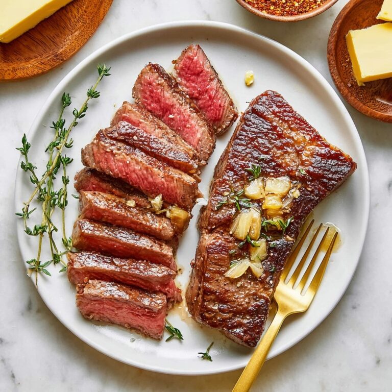 Sous Vide Steak with Herb-Infused Butter and Perfect Seared Crust Recipe
