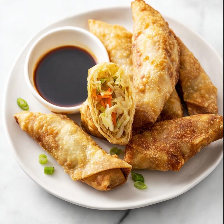 Air Fryer Egg Rolls with Spicy Ponzu Sauce Recipe