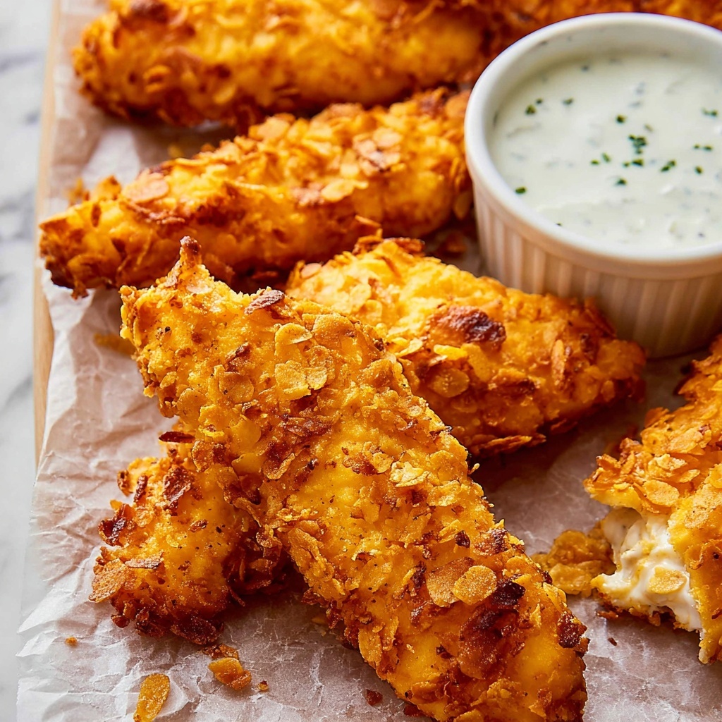 Crispy Baked Chicken Fingers Recipe - Recipe Image