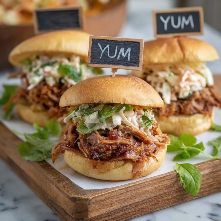 Slow Cooker BBQ Pork Sandwiches Recipe