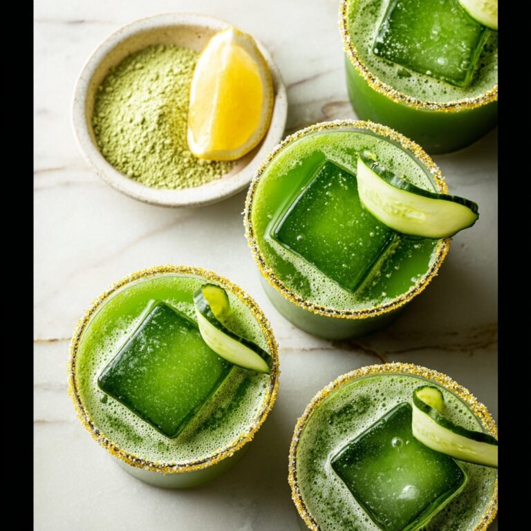 Spicy Cucumber Jalapeno Margarita Recipe