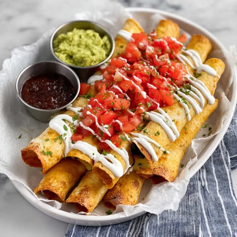 Fried Chicken Taquitos Recipe