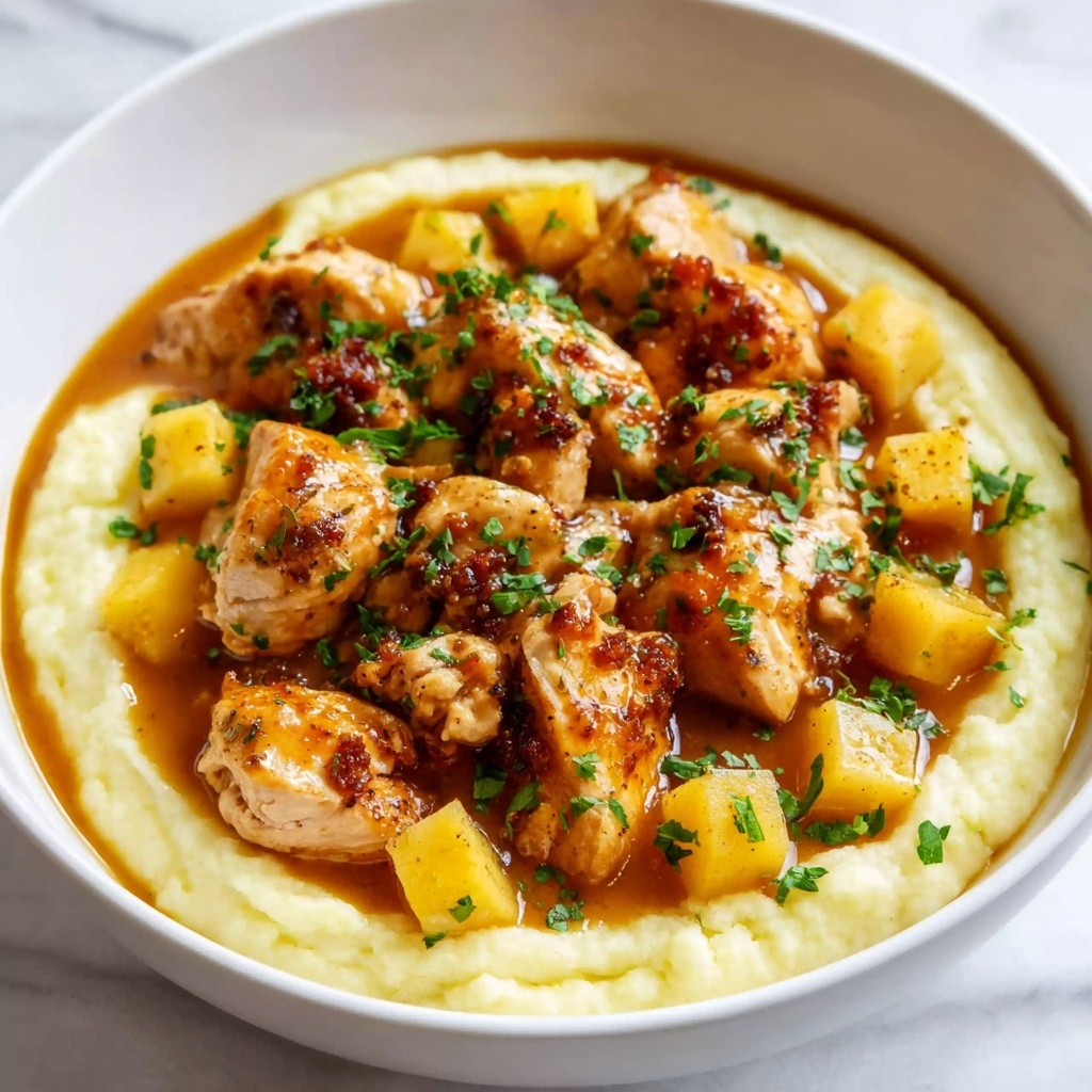 Chicken Mashed Potato Bowls: A Comforting Family Dinner Recipe - Recipe Image