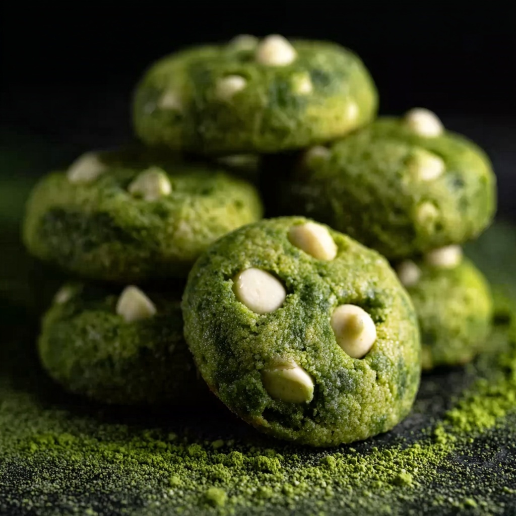 Matcha Cookies Recipe - Recipe Image