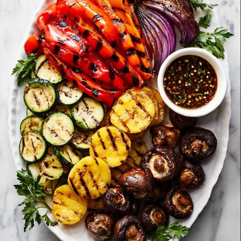 Grilled Vegetables with Balsamic Marinade Recipe