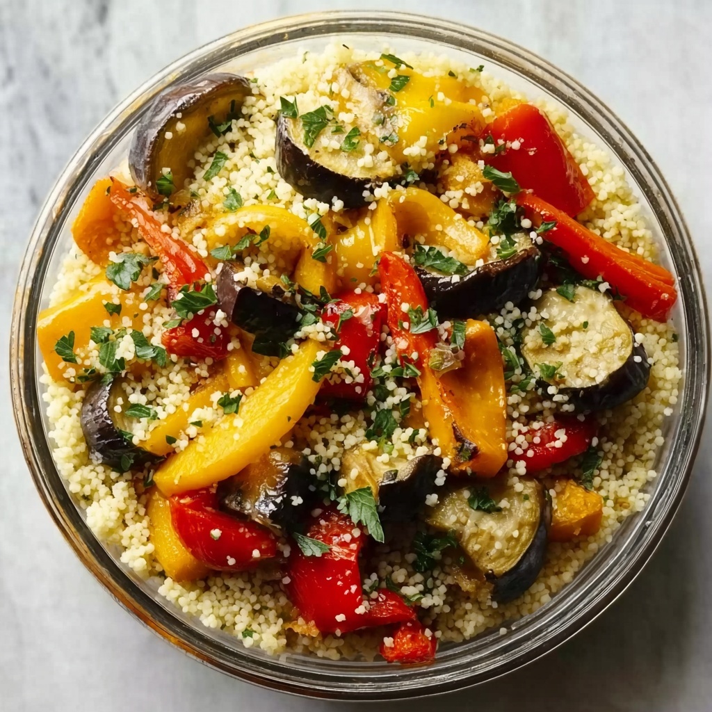 Roasted Vegetable Couscous: An Amazing Ultimate Recipe - Recipe Image