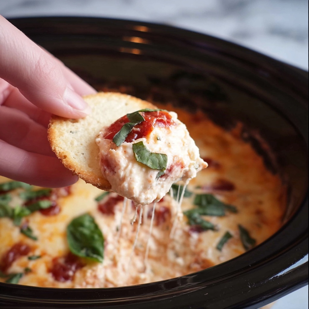 Crockpot Pizza Dip Recipe - Recipe Image