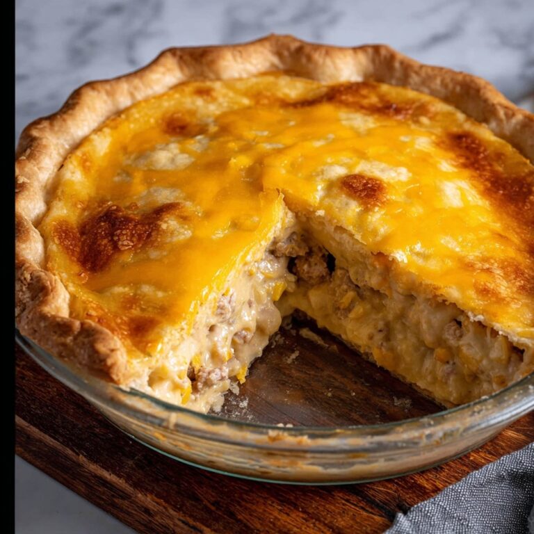 Baked Chicken Salad Pie Recipe