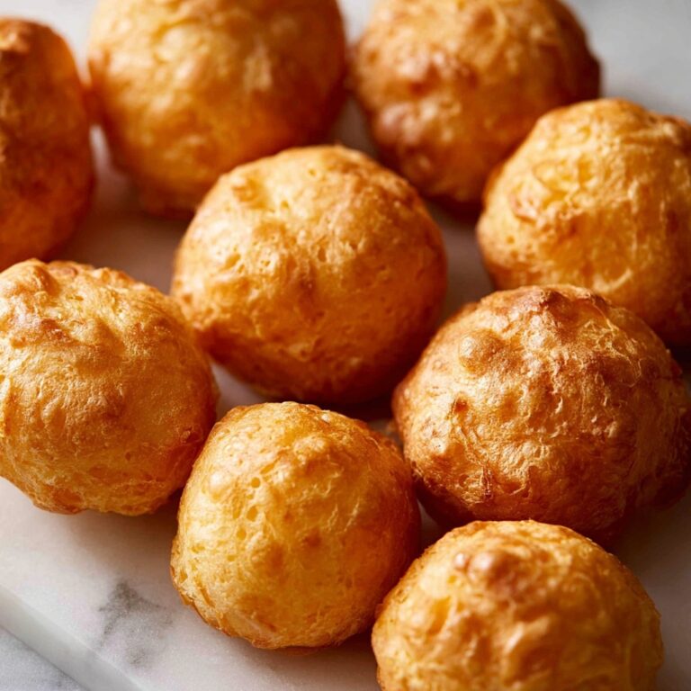 French Cheese Puffs (Gougères) Recipe