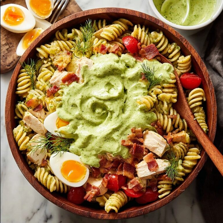 The Most Amazing Avocado Pasta Salad Recipe