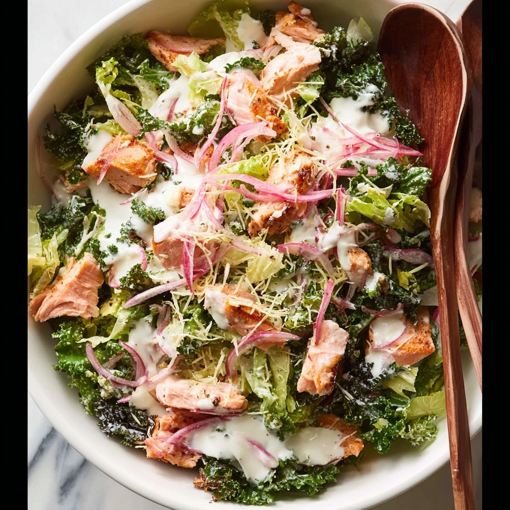 Celebration Salmon Salad with Yoghurt Ranch Dressing Recipe - Recipe Image
