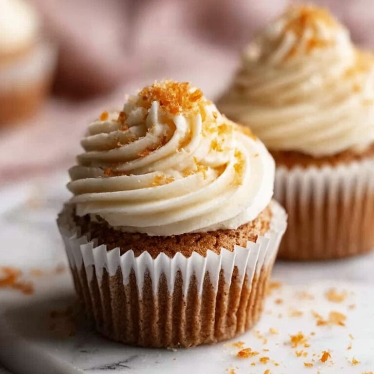 Super Moist Carrot Cake Cupcakes Recipe