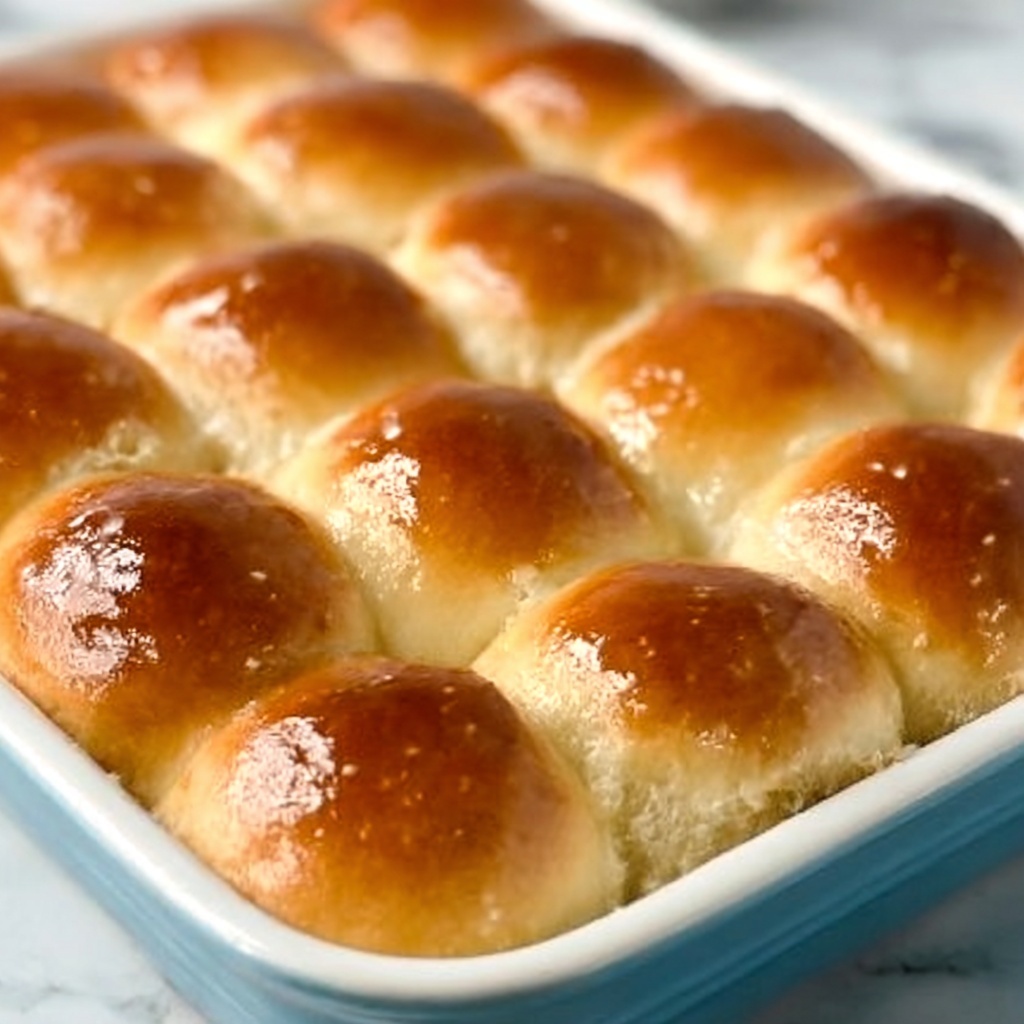 Easy Homemade Dinner Rolls Recipe - Recipe Image