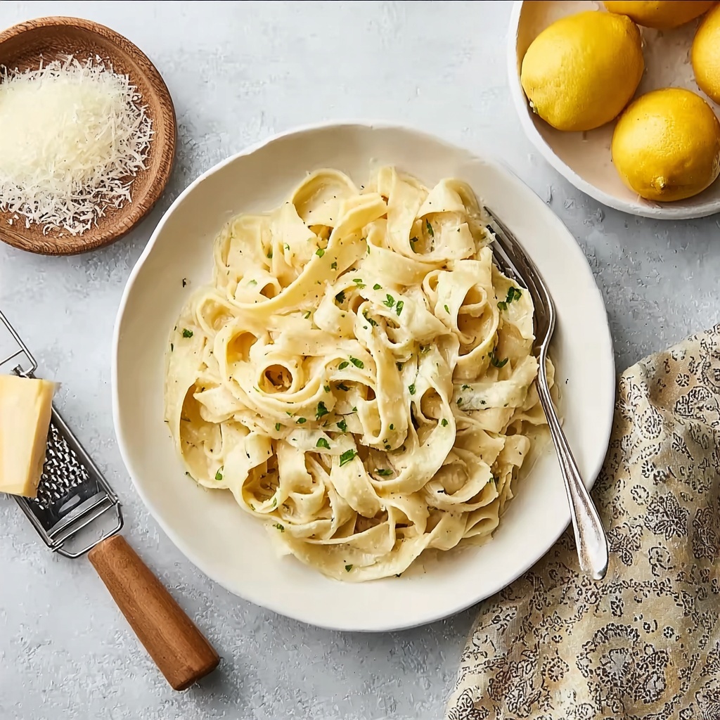 Pappardelle al Limone Recipe - Recipe Image