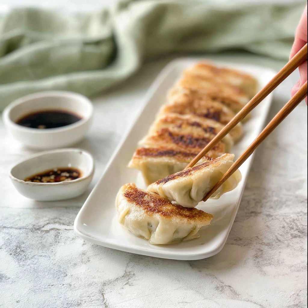 Japanese Gyoza (Dumplings) Recipe - Recipe Image
