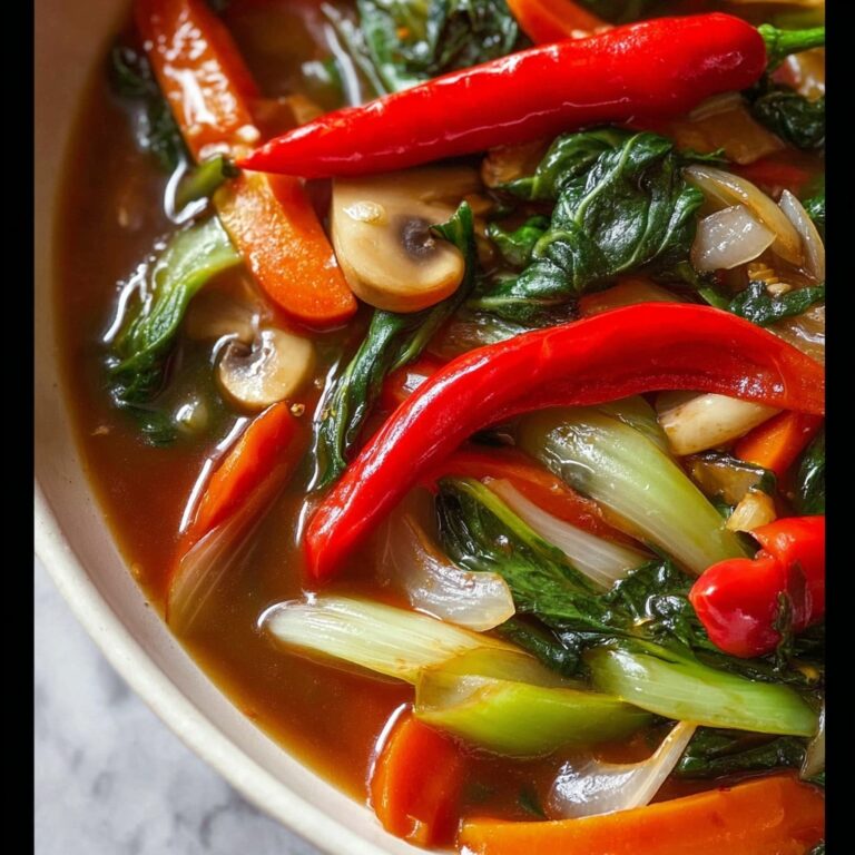 Saucy Vegetable Stir Fry Recipe