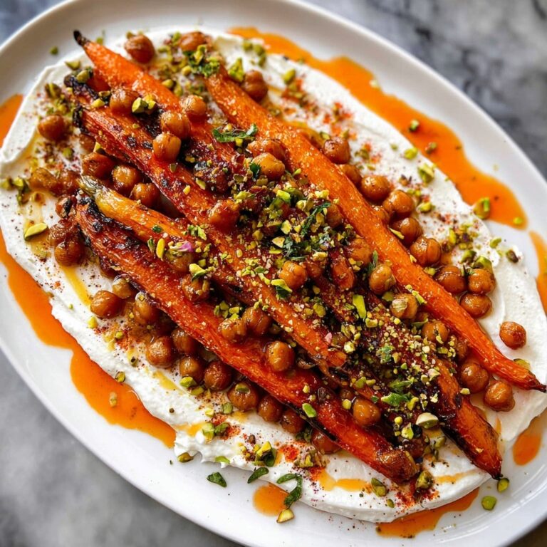 Maple Sweet Potato Salad with Whipped Tahini and Crispy Chickpeas Recipe