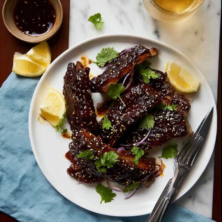 Sticky Chinese Pork Spare Ribs Recipe