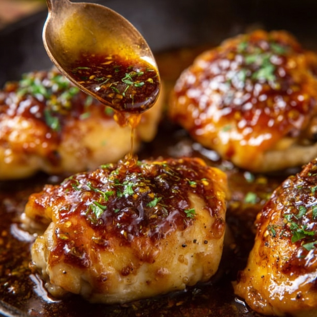 Honey Garlic Chicken Breast Recipe - Recipe Image