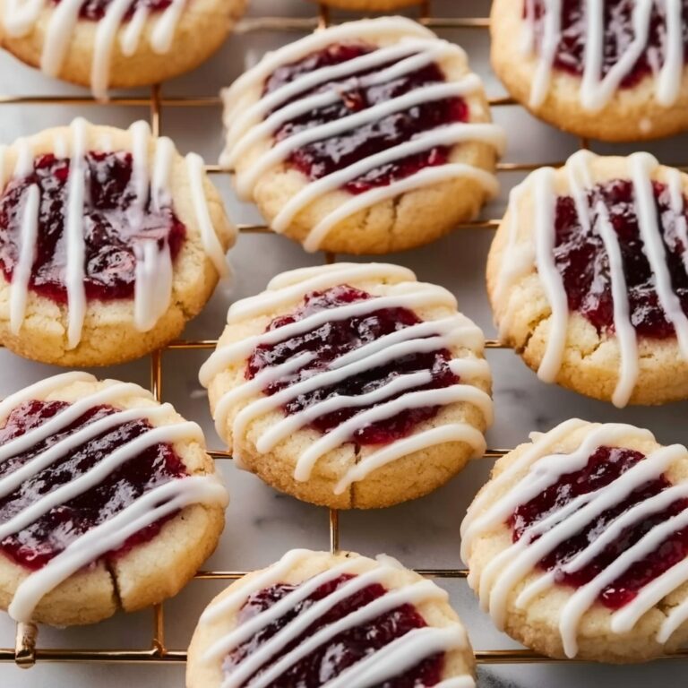 Raspberry Almond Shortbread Cookies Recipe