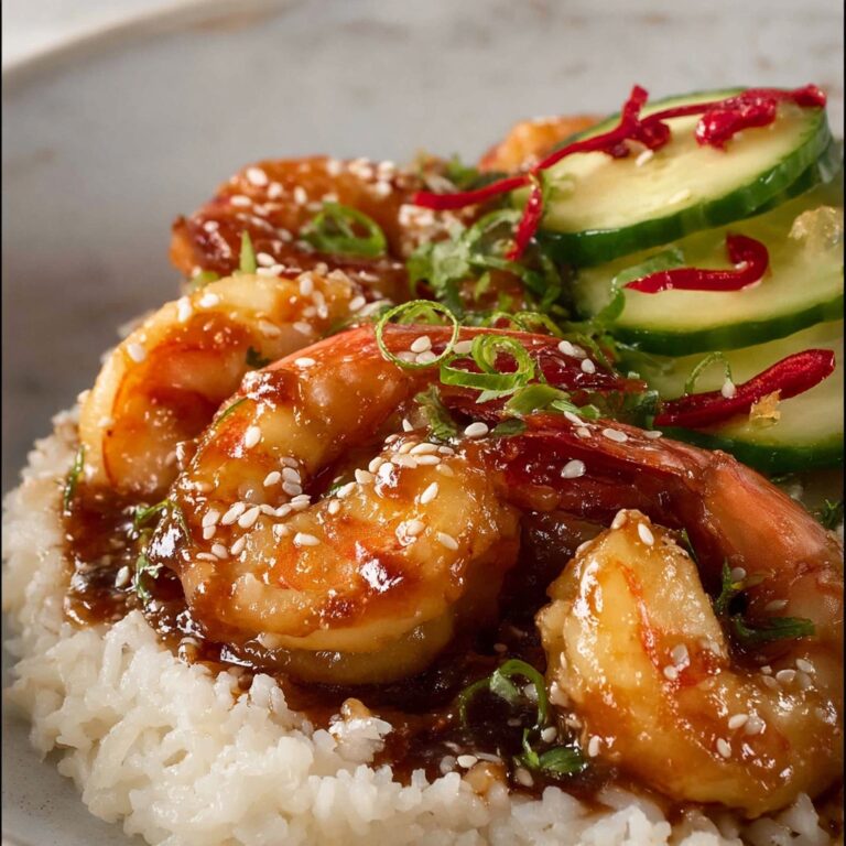 Asian Chili Garlic Prawns (Shrimp) Recipe