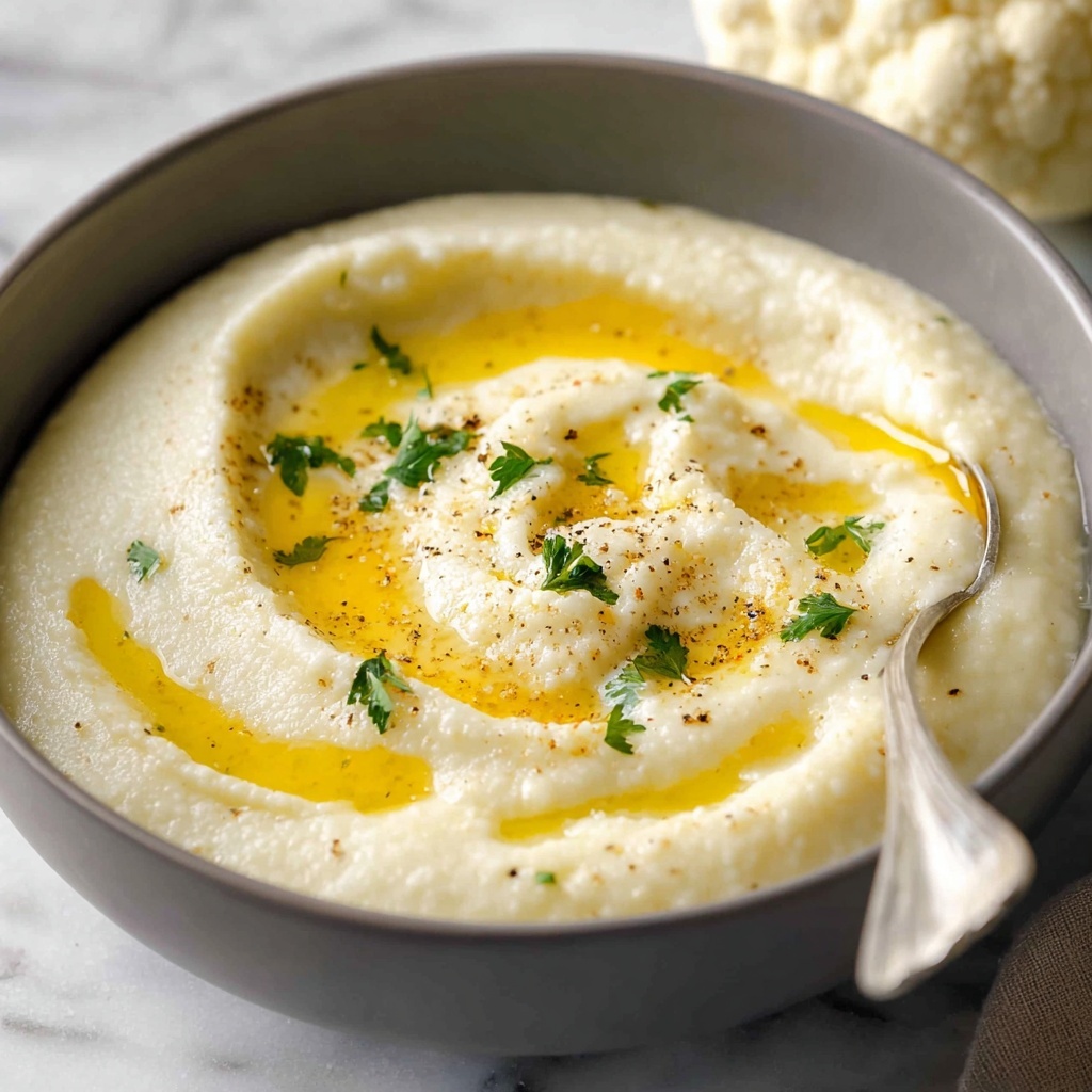 Creamy Mashed Cauliflower Recipe - Recipe Image